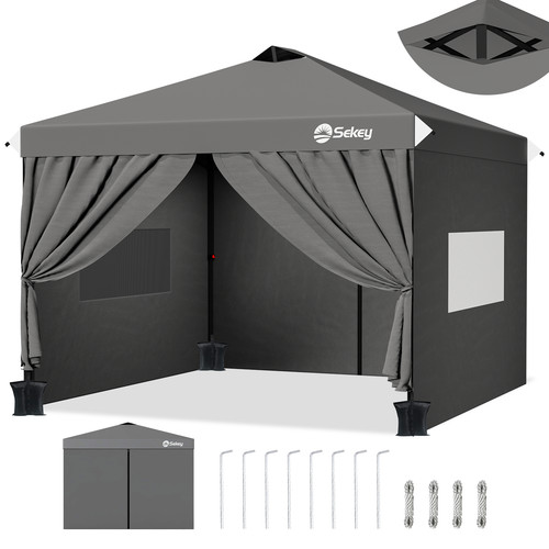 Sekey faltpavillon 3x3 mit - faltpavillon, 4