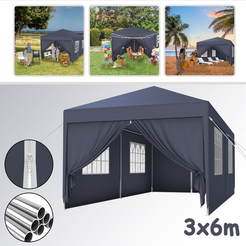 3x6m pavillon gartenzelt - pavillon,
