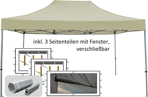 Profi zelte 3x4 - profi-zelte, 3x4,5m