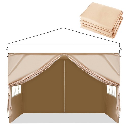 4er set pavillon seitenwände - pavillon,