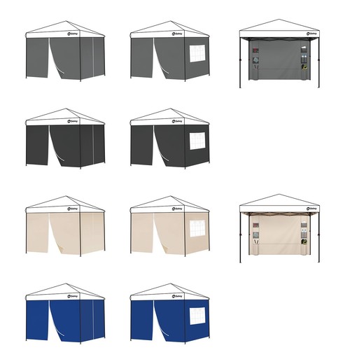 2er pavillon faltpavillon - 1/2er,